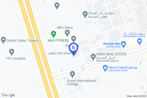 Map Apartment (2+1)