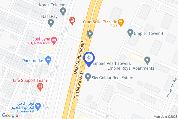 الخريطة شقة استوديو مريحة في أربيل