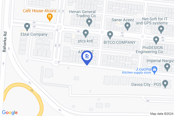 الخريطة منزل طابقین