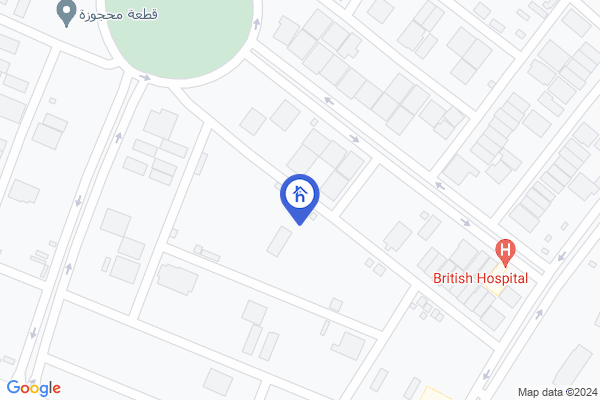 Map Luxurious Furnished House with Spacious Rooms