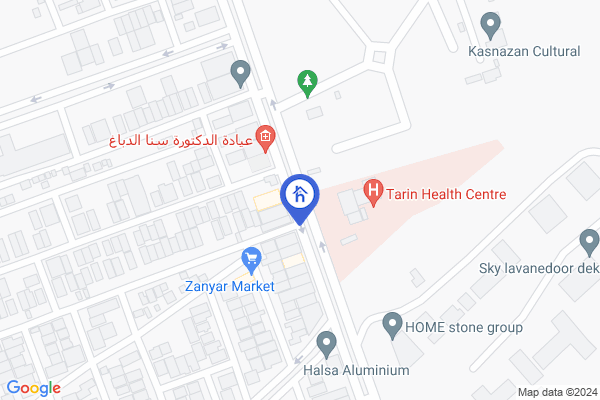 نەخشە خانوو بەرامبەر باخچە