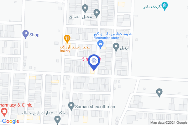 Map Modern Furnished House for Sale