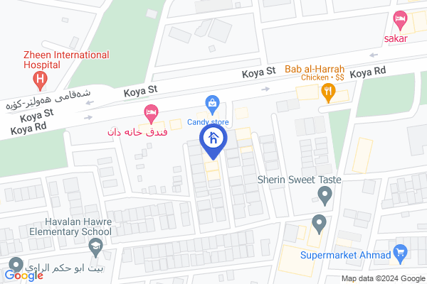 Map Commercial House (250m²)