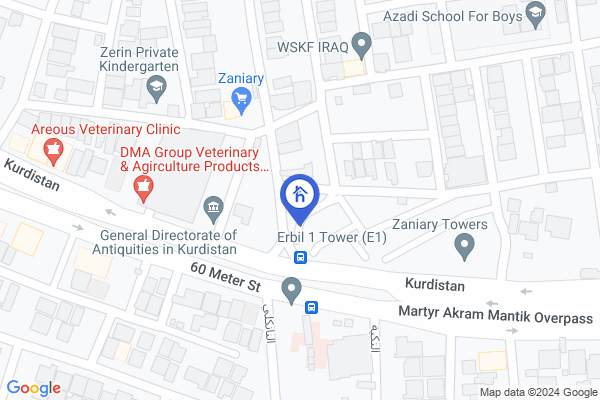 Map Furnished Apartment