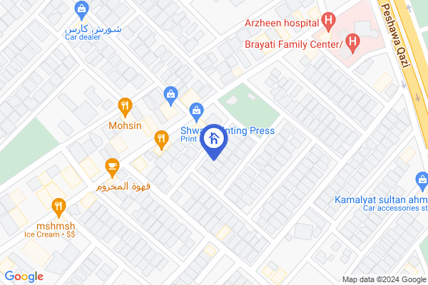 Map Commercial Plot (300m²)