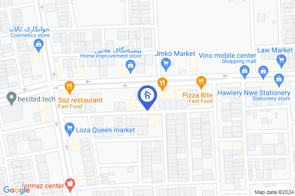 Map Spacious Family Home in Hawlery Nwe
