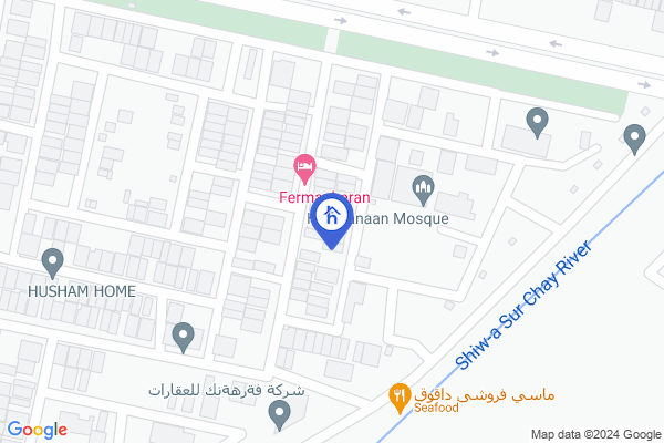 Map House Opposite Garden