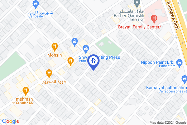 الخريطة منزل عائلي واسع في رابرين (7 نيسان)