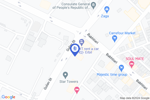 Map apartment with Gulan Mall view