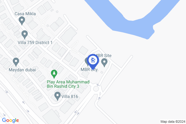 Map Luxurious Town House with Modern Amenities