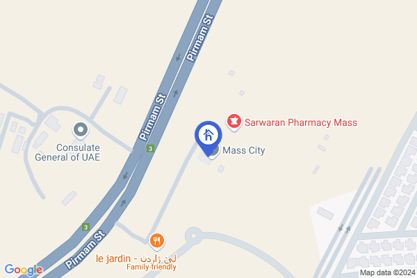 Map Elegant 4 Bedroom House in Mass Village