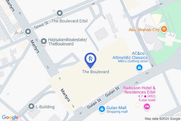 Map New Apartment