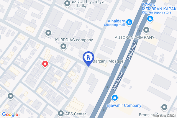 Map Industrial Land (600m²)