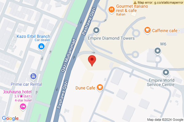 Map Modern Apartment with Great Views