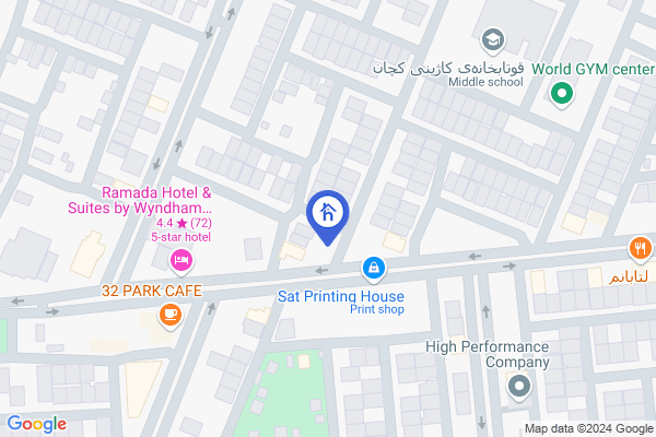 Map Prime Location Commercial Building in Erbil