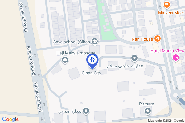 Map Spacious 3 Bedroom Apartment in Cihan city