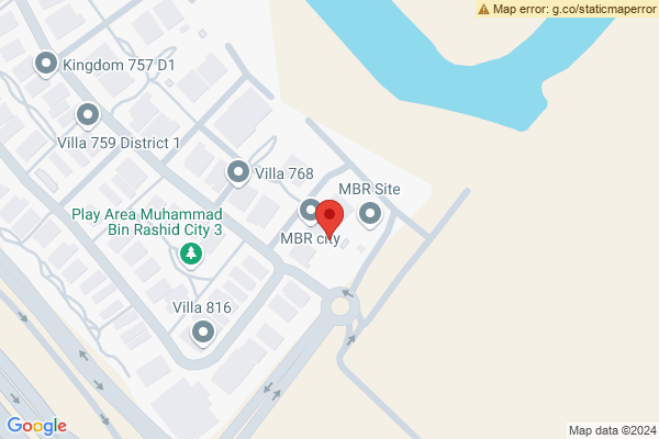 Map Luxurious Villa in Mohammed Bin Rashid City