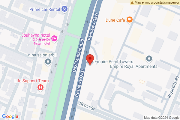 Map Cozy 1-Bedroom Apartment in Empire Pearl Towers