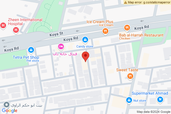 الخريطة منزل واسع بـ 5 غرف نوم في أربيل