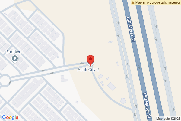 Map Spacious house in Ashti City 2