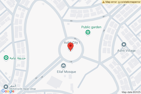 Map Spacious Home with 2 Bedrooms in Erbil