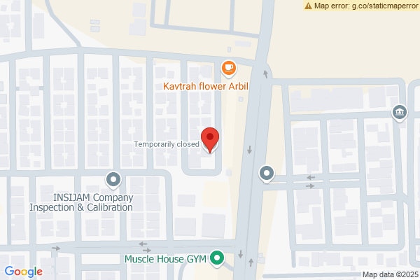 Map Elegant 4BR House, Erbil