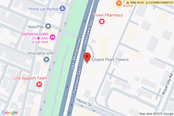 Map Luxurious 10th Floor Apartment