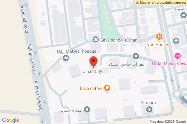 Map Modern 2-Bedroom Apartment in Cihan City