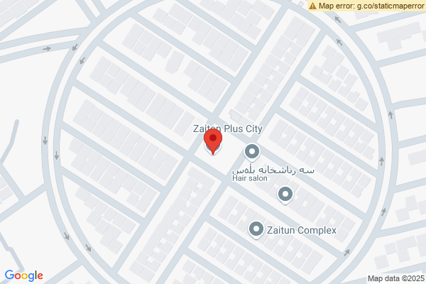 Map Large Family House in Zaiton City