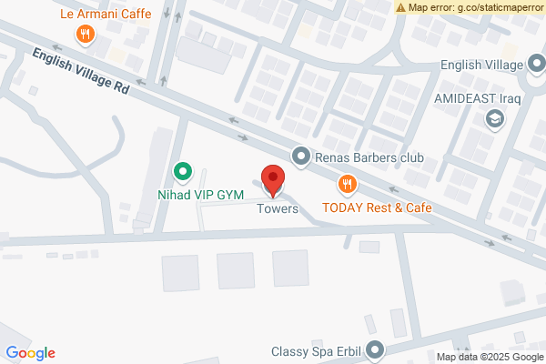 Map Spacious 3 Bedroom Apartment in Erbil