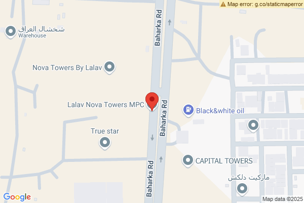 Map Apartment in Nove Tower, 2 Bedrooms