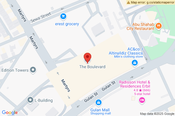 Map Modern Studio Apartment for Rent