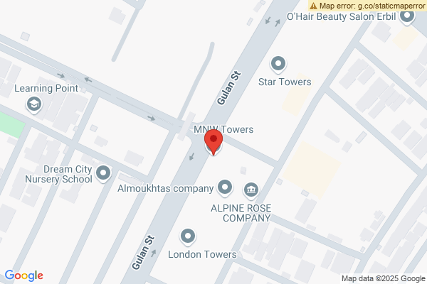 Map Luxurious Apartment in MNW Towers