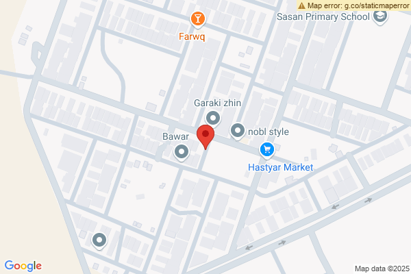 Map Residential Plot 150m² in Erbil