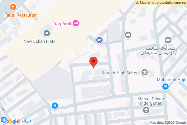 الخريطة منزل مريح في منطقة اسكان