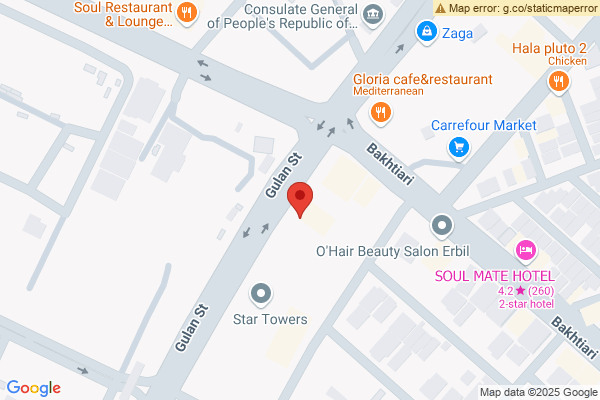 Map Luxurious Studio Apartment in Prime Location