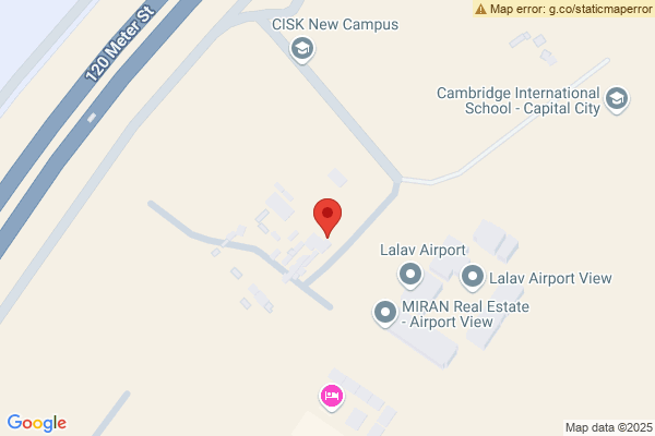 Map Modern studio apartment near airport