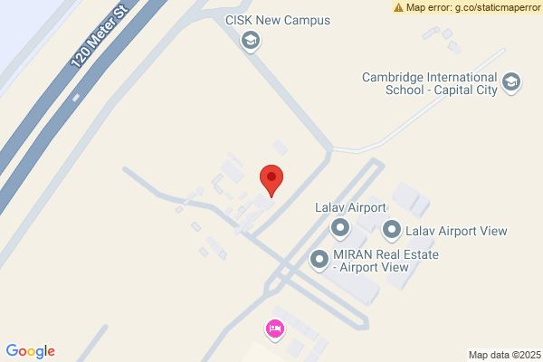 Map Bright Apartment near Lalav Airport