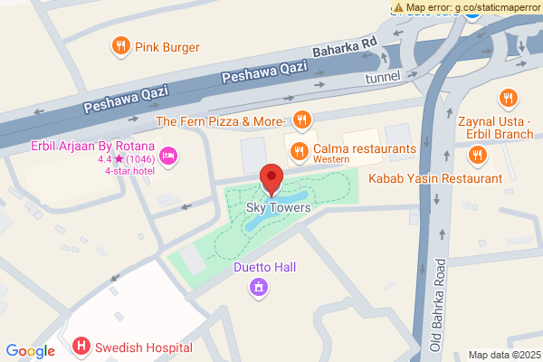 Map One-Bedroom Apartment in Sky Towers