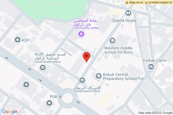 Map Spacious Family Home in Kirkuk