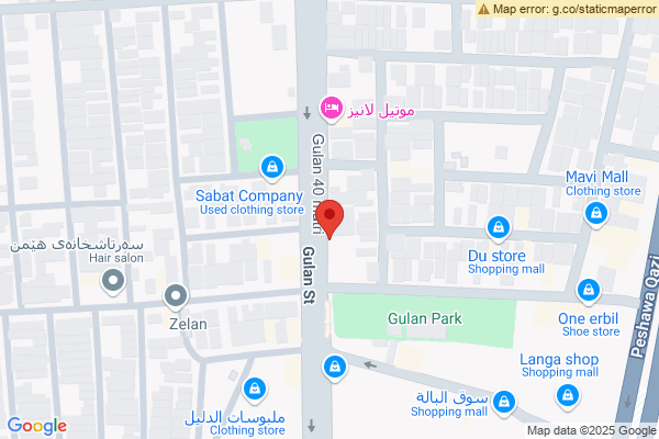 الخريطة مبنى تجاري حديث في سيتاقان