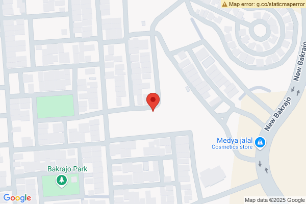Map Spacious House with 5 Bedrooms