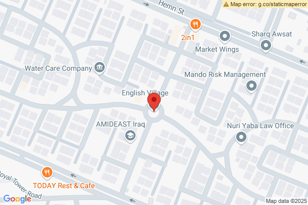 Map Spacious 4-Bedroom House in Erbil