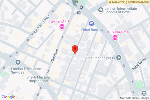 Map Residential plot in Erbil for sale