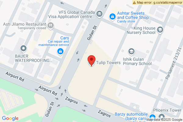 Map Modern 4 BR Apartment in Prime Location