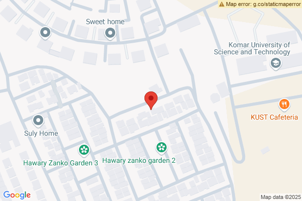Map Spacious House in Hawari Zanko