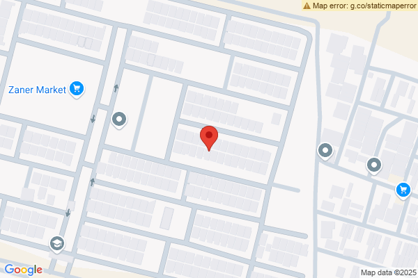 Map Spacious House in Zaner City