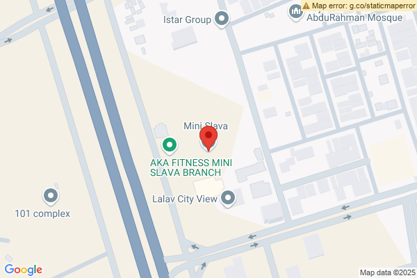 Map One-Bedroom Apartment in Mini Slava