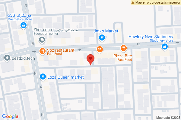 Map Spacious Family House in Hawlery Nwe
