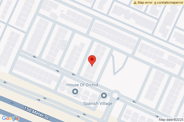 Map Spacious family home in Spanish Village
